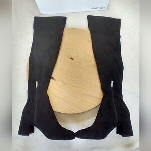 NIB Nine West Yanie Knee High Block Heeled Boots Size 8
